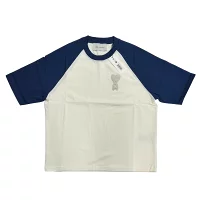 アミパリス(AMI PARIS) Ami De Coeur ニットパッチ Tシャツ