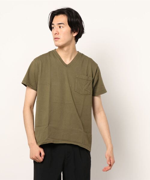 グッドウェア(GOOD WEAR) ショートスリーブVネックT