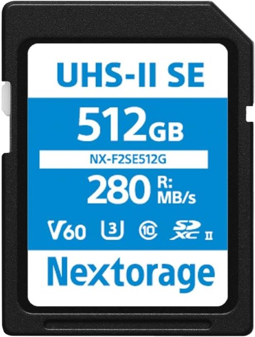 Nextorage UHS-II U3 V60 メモリーカード NX-F2SE512G