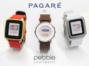 たったの10秒で！あなたのPebbleスマートウォッチをNFC決済対応にする「Pagare smartstrap」
