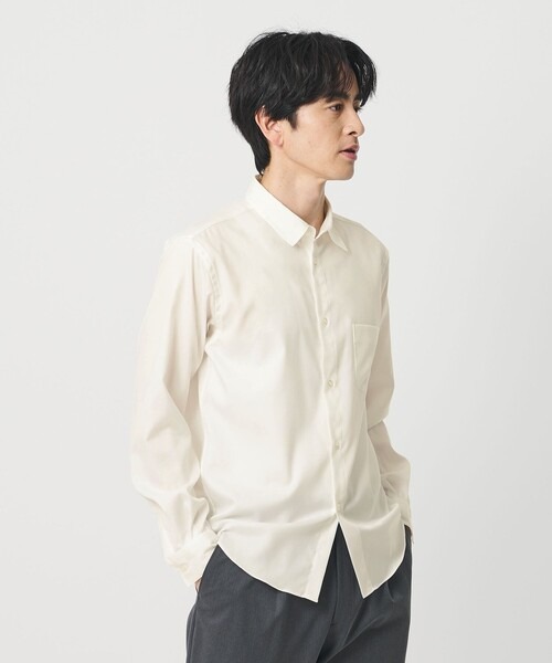 ビューティアンドユース ユナイテッドアローズ(BEAUTY&YOUTH UNITED ARROWS) クリア オックスフォード レギュラー シャツ