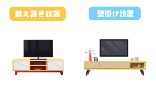 壁掛け対応モデル