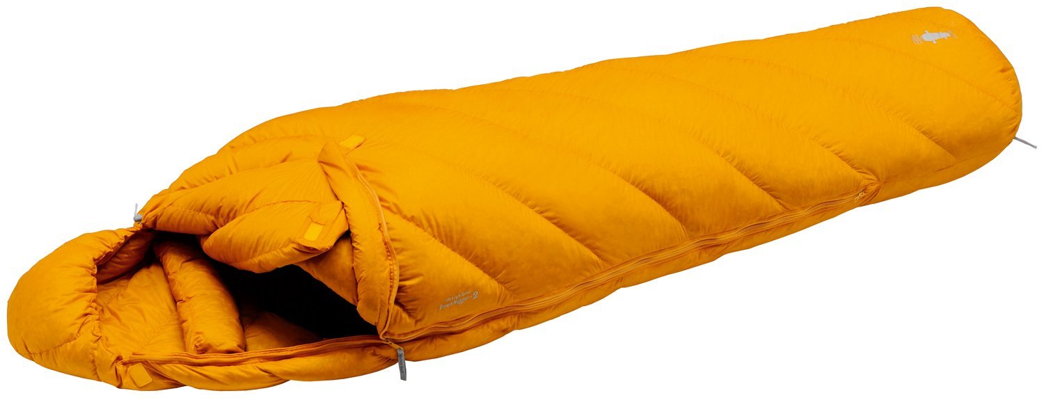 2.モンベル(mont-bell) 寝袋 アルパイン ダウンハガー800 #2 [最低使用温度-6度] サンフラワー 1121301-SUF