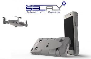 空飛ぶスマホケース！？内蔵ドローンで超簡単に空撮セルフィーできる「SELFLY」