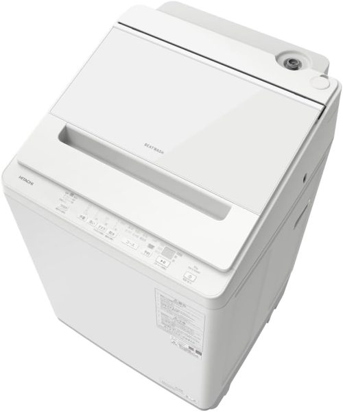 日立(HITACHI) タテ型洗濯機 ビートウォッシュ BW-V100MR