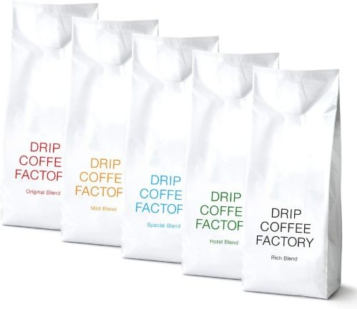 ドリップコーヒーファクトリー 違いを楽しむ 5種 飲み比べ レギュラーコーヒー アソートセット