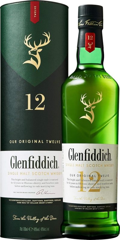 グレンフィデック(GLENFIDDICH) 12年 シングルモルト ウイスキー