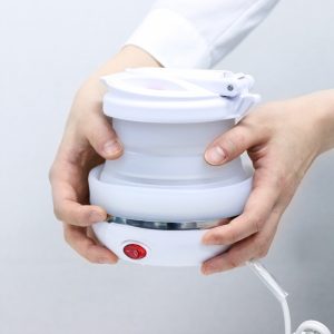 折り畳める電気ケトル登場！旅行や収納もコンパクトにできて超便利