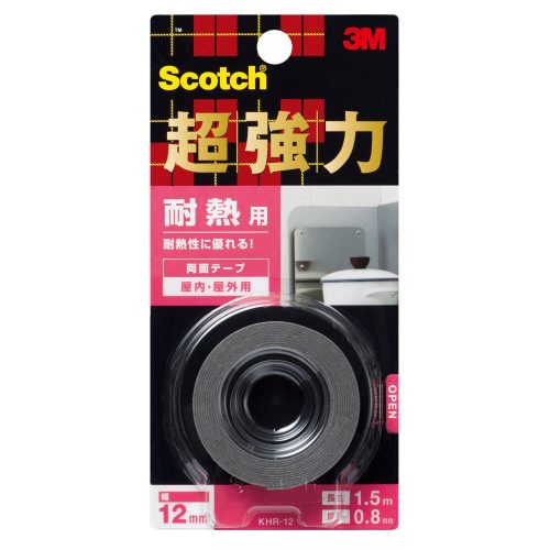 スリーエム(3M) スコッチ 超強力両面テープ KHR-12