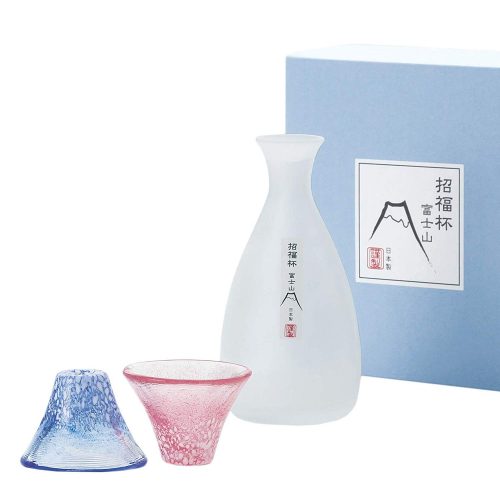 東洋佐々木ガラス 冷酒セット 招福杯 富士山 G639-M76