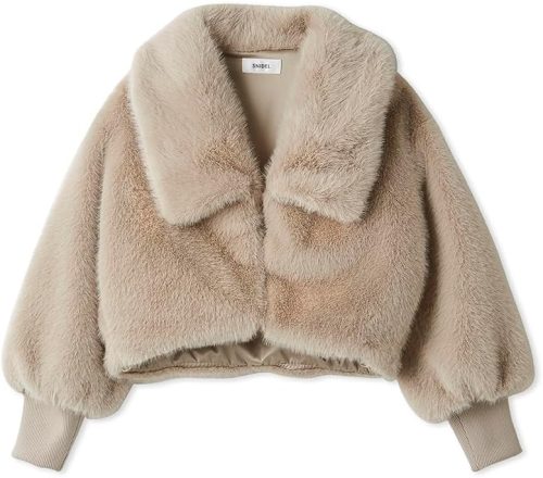 スナイデル(SNIDEL) エコファーショートジャケット