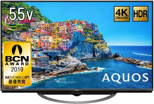 シャープ(SHARP) 55V型 液晶テレビ AQUOS 4T-C55AJ1