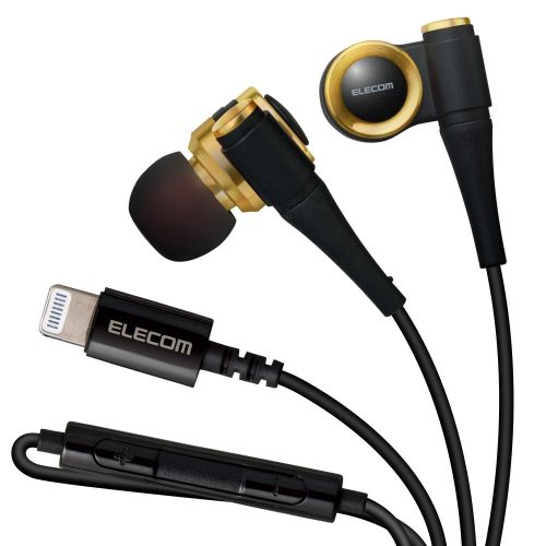 エレコム(ELECOM) MFi認証 Lightning接続ハイレゾオーディオヘッドホン EHP-LCH1010MGD