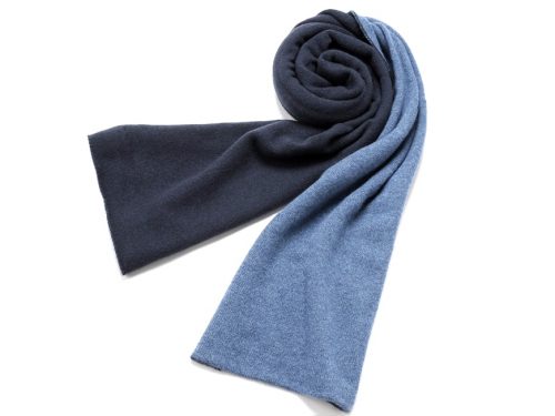 ジョンストンズ(Johnstons) カシミヤ袋編みリバーシブルニットマフラー HAE02197