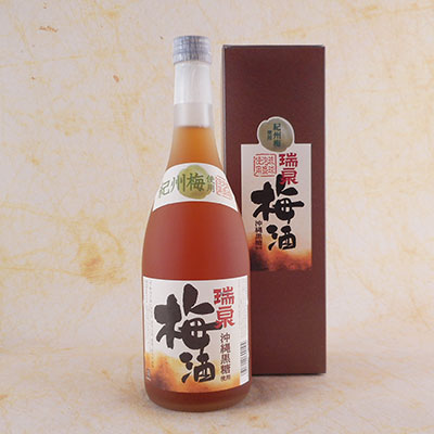 瑞泉酒造 沖縄黒糖入梅酒
