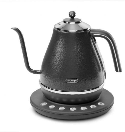 デロンギ(DeLonghi) アイコナ 温度設定機能付き電気カフェケトル 1.0L KBOE1230J-GY