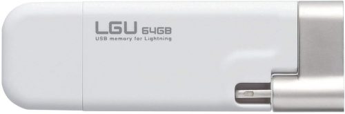 ロジテック(Logitec) ライトニングUSBメモリ LMF-LGU264GWH