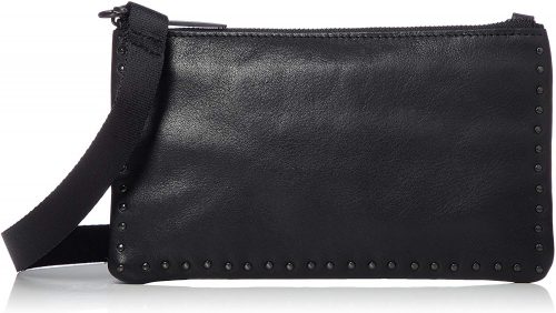 パトリックステファン(PATRICK STEPHAN) レザーミニミニサコッシュ corner studs