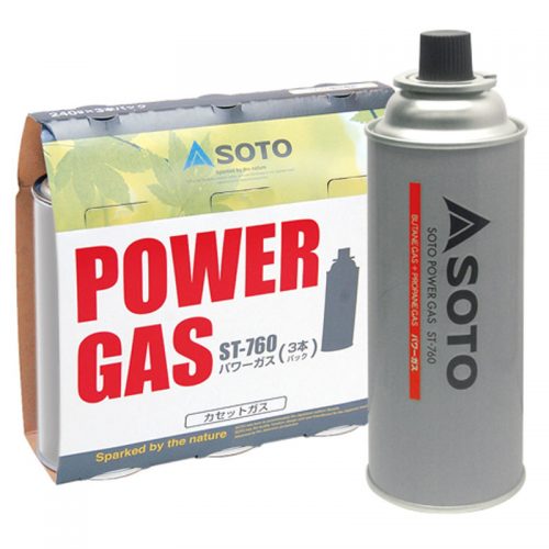 ソト(SOTO) パワーガス 3本パック ST-760
