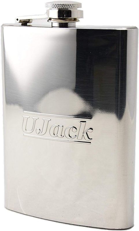 ユージャック(UJack) 304ステンレス製 8oz スキットル