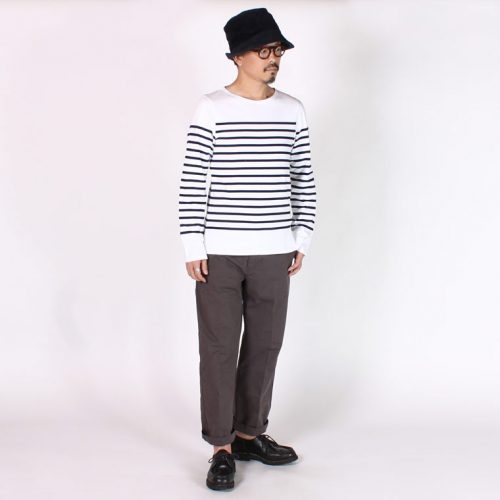 セントジェームス(SAINTJAMES) ボーダーカットソー NAVAL