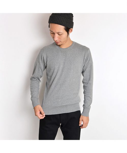 ジチピ(GICIPI) コットンニットロングスリーブTシャツ