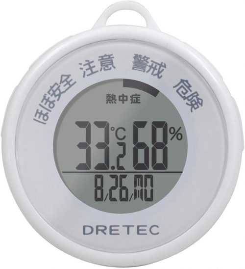 ドリテック(DRETEC) 熱中症・インフルエンザ警告計 O-244