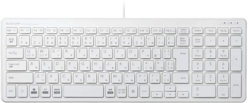 エレコム(Elecom) コンパクトキーボード TK-FCP097WH