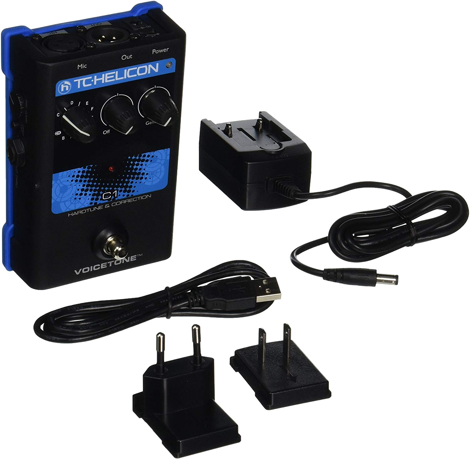ティーシーヘリコン(Tc Helicon) ボーカルエフェクター VoiceTone C1