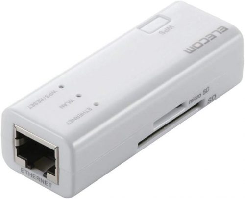 エレコム(ELECOM) Wi-Fiルーター WRH-300CRWH