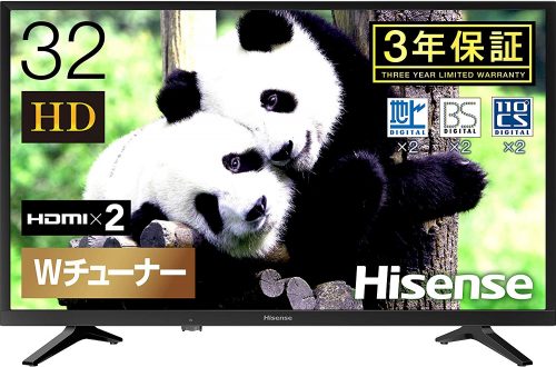ハイセンス(Hisense) ハイビジョン LED液晶テレビ 32型 32K30
