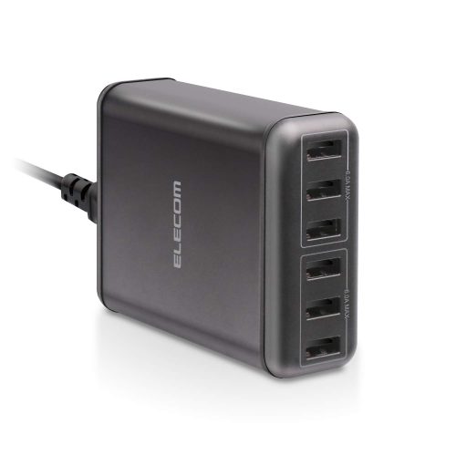 エレコム(ELECOM) USB充電器 EC-ACD01BK