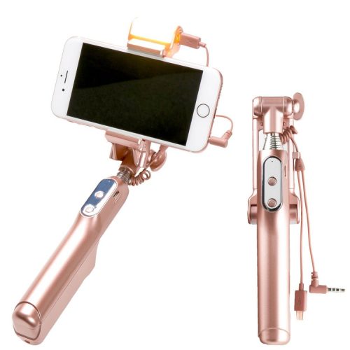 ハミィ(Hamee) LEDライト付き自撮り棒 SelfieStick with Light
