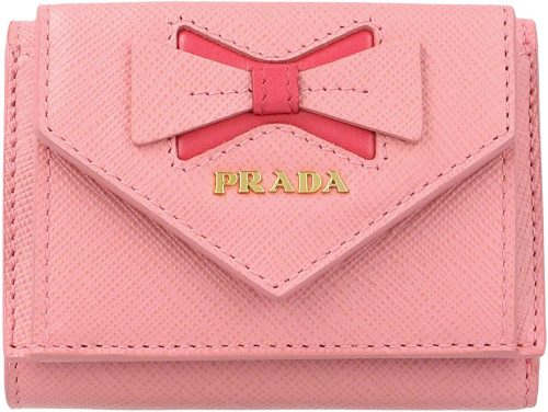 プラダ(PRADA) 三つ折り財布 サフィアーノ フィオッコ