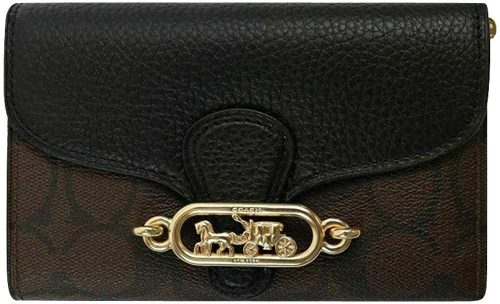 コーチ(COACH) レディース 三つ折り財布 馬車ロゴ
