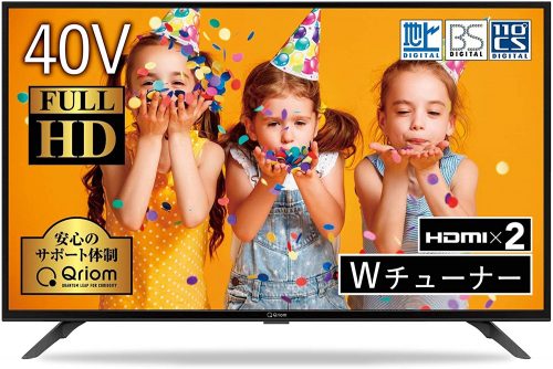 山善(YAMAZEN) フルハイビジョン 40型液晶テレビ QRT-40W2K