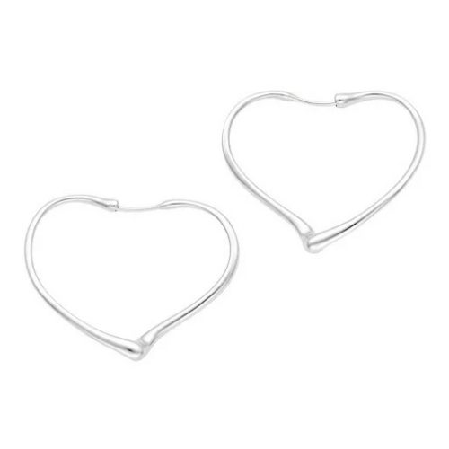 ティファニー(Tiffany & Co.) エルサ・ペレッティ オープン ハート フープ ピアス