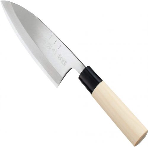 貝印 関孫六 銀寿 本鋼 和包丁 出刃 (左用) 150mm AK-5203