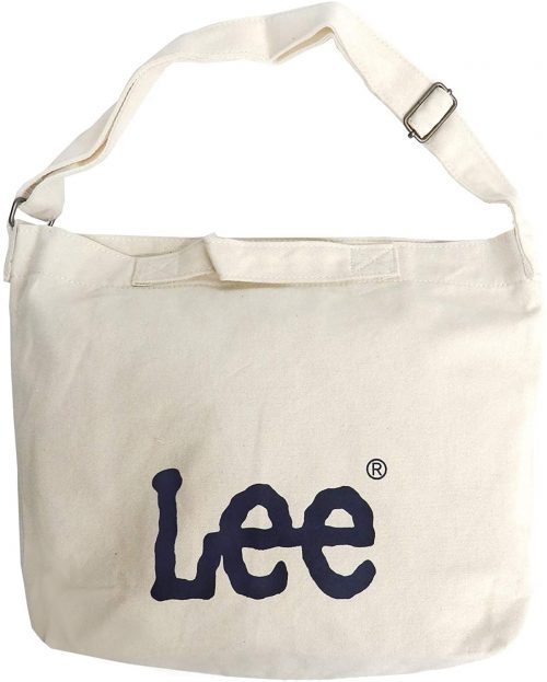 リー(Lee) Leeロゴ キャンバス ショルダーバッグ Mサイズ