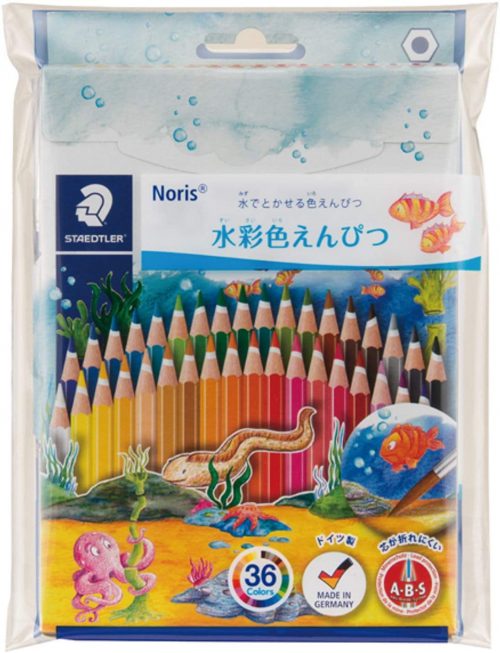 ステッドラー(STAEDTLER) ノリスクラブ 水彩色鉛筆 36色 144 10ND36P