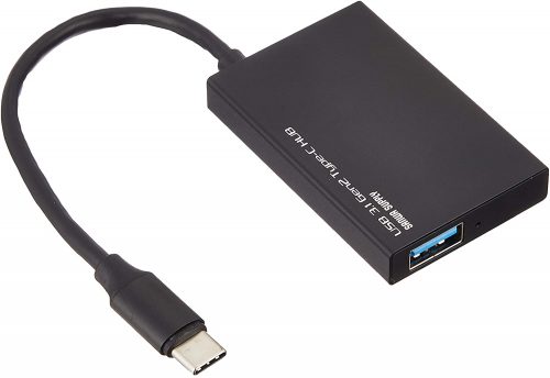 サンワサプライ(SANWA SUPPLY) USB3.1 Gen2対応 Type-Cハブ USB-3TCH18BK