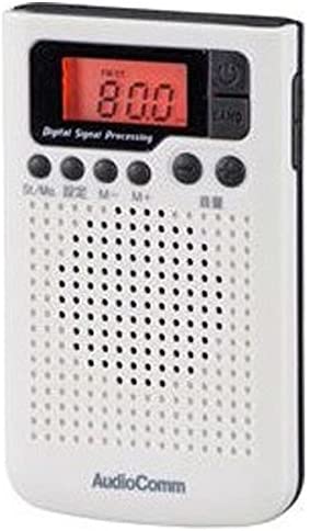 オーム電機(OHM) Audio Comm AM/FMポケットラジオ RAD-F300N