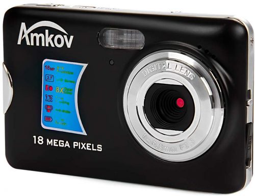 AMKOV コンパクトデジタルカメラ 1800万画素