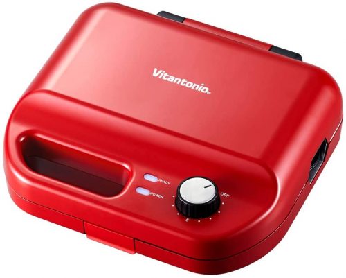 ビタントニオ(Vitantonio) ワッフル&ホットサンドベーカー VWH-50-R