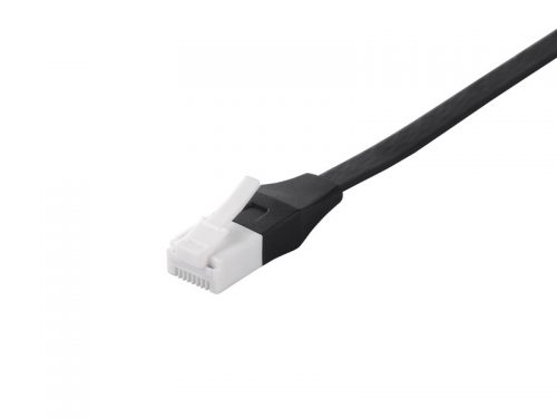 バッファロー(BUFFALO) CAT6A対応フラットLANケーブル 10m BSLS6AFU100BK