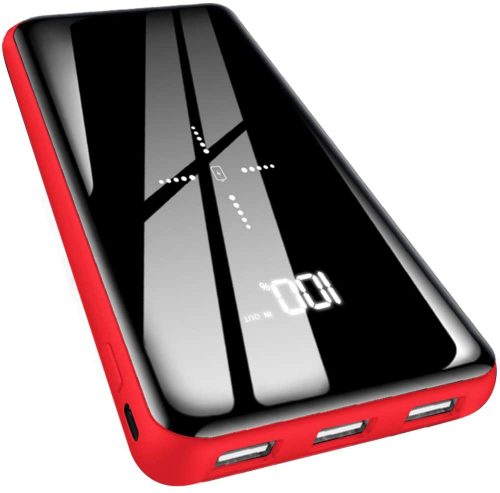 Gnceei モバイルバッテリー Qi対応 25000mAh