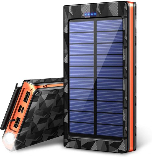 Joyhouse JP モバイルバッテリー ソーラーチャージャー 24000mAh