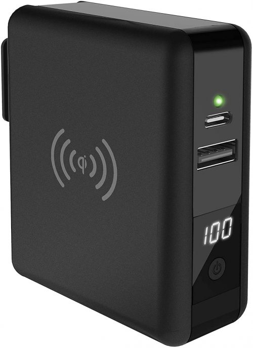 CIO Qi対応 SuperMobileCharger モバイルバッテリー 8000mAh