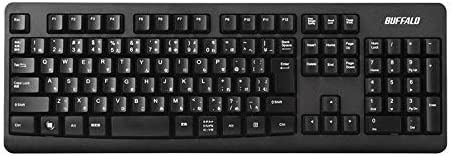 バッファロー(BUFFALO) 無線(2.4GHz)接続キーボード BSKBW110BK