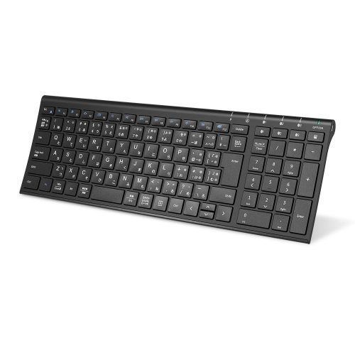 アイクレバー(iClever) Bluetoothキーボード テンキー付きフルサイズ IC-BK22